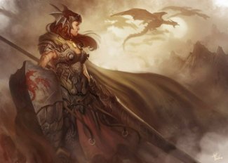 640x457_6036_Dragon_hunter_2d_dragon_hunter_fantasy_girl_woman_warrior_picture_image_digital_art